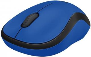 Logitech Silent M220 Wireless Mouse - Blue Photo