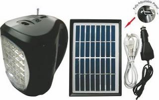 UltraTec MS5055 Lil Bud Rechargeable Emergency LED Solar Kit with 8V 2W Solar Panel Photo
