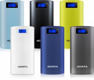 Adata P20000D 20,000mAh Power Bank - Black Photo