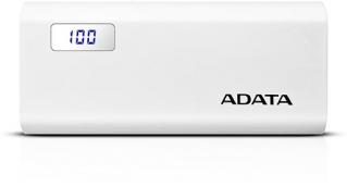Adata AP12500D 12500mAh Power Bank - White Photo