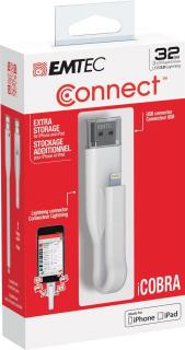 Emtec T500 Dual Lightning On-The-Go USB 3.0 Flash Drive Photo