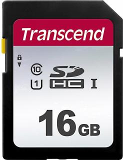 Transcend 300S 16GB SDHC Class 10 UHS-I U1 Memory Card Photo