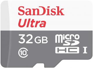 Sandisk Ultra 32GB MicroSDHC  UHS-I Class 10 Memory Card with SD Adapter Photo