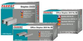 Parrot SS023/23 - 23/23 Staples - Box of 1000 Photo