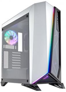 Corsair Carbide Series SPEC-OMEGA Mid-Tower Tempered Glass Gaming Chassis - White Photo