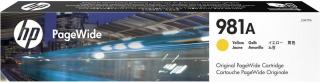 HP 981A PageWide Cartridge (J3M70A) - Yellow Photo