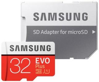 Samsung EVO Plus MicroSDHC 32GB Memory Card With Adapter Photo
