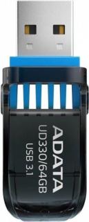 Adata UD330 64GB Flash Drive - Black Photo