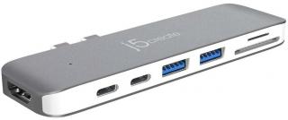 J5 Create Mac 7 Multi Port Adapter - Grey Photo