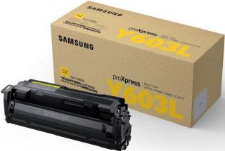 HP S-Print Samsung CLT-Y603L High Yield Laser Toner Cartridge - Yellow (SV253A) Photo