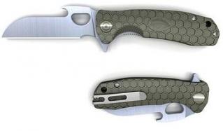 UltraTec HB1213 Honey Badger Medium Tong Knife - Green Photo