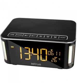 Astrum ST250 Clock, Wake Up, Temperature, Light, FM, MicroSD 10W RMS Bluetooth Speaker Photo