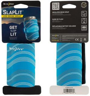 Nite Ize SlapLit LED Drink Wrap - Blue Photo