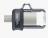 Sandisk Ultra Dual Drive M3.0 128GB OTG Flash Drive - Grey & Silver Photo