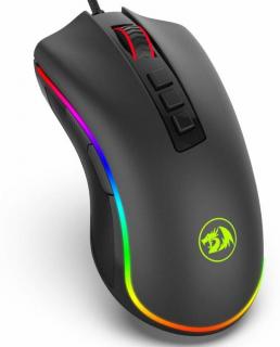Redragon Cobra RD-M711 USB RGB Gaming Mouse - Black Photo
