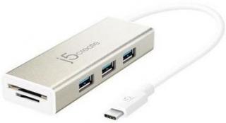 J5 Create JCH347 USB 3.1 Type-C 3-Port HUB with SD/Micro SD Card Reader Photo