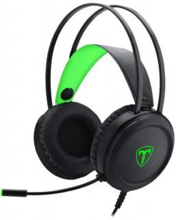 T-Dagger T-RGH202 Ural Green Stereo Gaming Headset - Black Photo