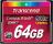 Transcend 64GB CompactFlash 800 Card Photo