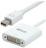 Astrum DA130 Mini Display Port Male to DVI-D Female Adapter Photo
