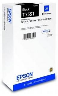 Epson T7551 XL Black Ink Cartridge Photo