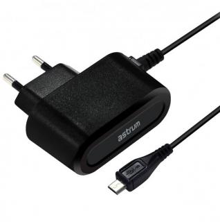 Astrum Mobile Wall Charger 2A with 1.5m Micro USB Cable - Black Photo