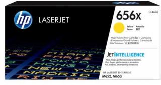 HP 656X High Yield Yellow Original LaserJet Toner Cartridge (CF462X) Photo