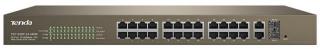 Tenda TEF1226P 24 Port PoE 270W Ethernet Desktop Web Managed Switch Photo