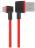 UNITEK L-Shape USB to Lightning 1m Charge & Sync Cable - Red/Black Photo