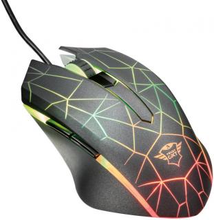 Trust GXT 170 Heron USB RGB Optical Gaming Mouse - Black Photo