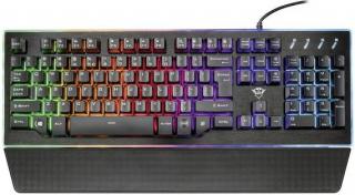 Trust Thura Semi Mechanical RGB Gaming Keyboard - Black Photo