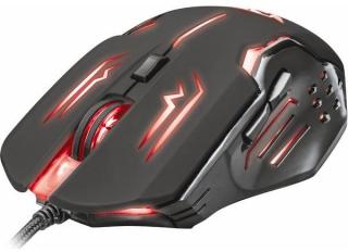 Trust GXT 108 Rava USB Optical Gaming Mouse - Black Photo