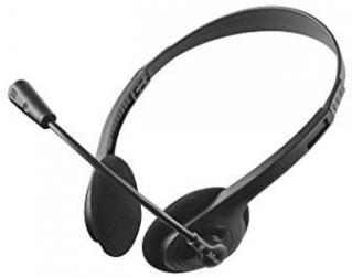Trust Primo Chat Headset for PC and laptop - Black Photo