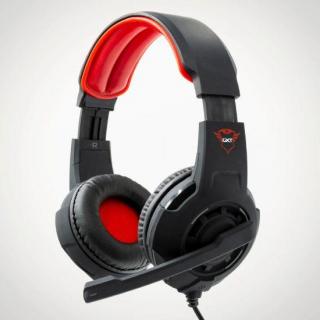 Trust GXT 310 Radius Stereo Gaming Headset - Black/Red Photo