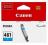 Canon CLI-481C Cyan Ink Cartridge Photo