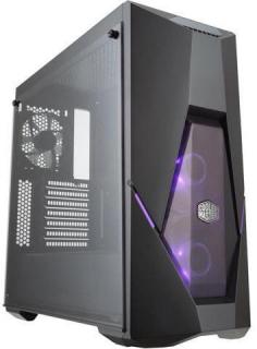 Cooler Master MasterBox K Series K500 Windowed Mid Tower Chassis - Black Photo