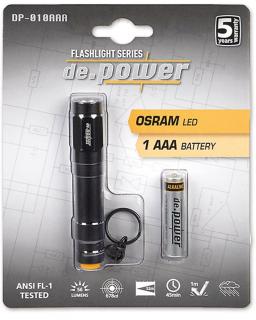 de.power DP-010AAA-C LED Key-Holder Torch Photo