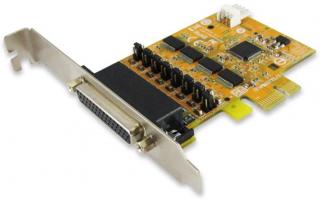Sunix 4-port RS-232 High Speed PCI Express Board with Power Output Photo