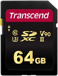 Transcend 700S 64GB SDXC Class 10 Memory Card Photo