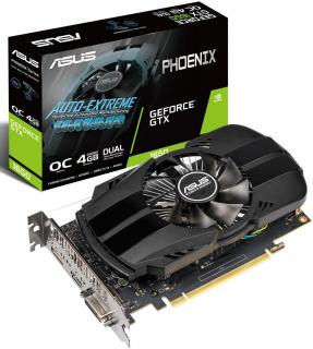Asus nVidia GeForce GTX1650 Phoenix OC 4GB Graphics Card (PH-GTX1650-O4G) Photo