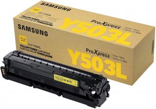 HP S-Print Samsung CLT-Y503L High Yield Laser Toner Cartridge - Yellow (SU493A) Photo