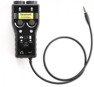 Saramonic SmartRig+ 2-Channel XLR/3.5mm Microphone Audio Mixer Photo