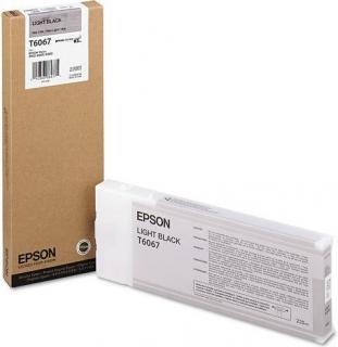 Epson T6067 Ink Cartridge for Epson Stylus Pro 4800/4880 - Light Black (C13T606700) Photo