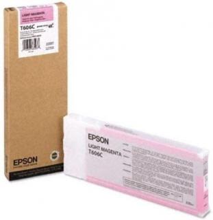 Epson T606C Ink Cartridge for Epson Stylus Pro 4800 - Light Magenta (C13T606C00) Photo