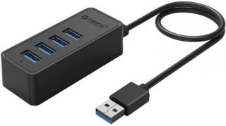 Orico 4 Port USB3.0 Hub - Black Photo