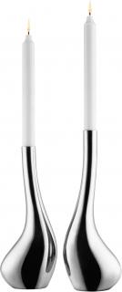 Vagnbys Mrs + Mr Swan Candlestick (set/2) Photo