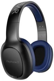 SonicGear Airphone 3 Bluetooth Audio Headphone - Black/Blue Photo
