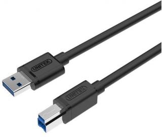 UNITEK Y-C4006GBK Male USB 3.0 Type A to Male Type B Cable Printer Cable - 1.5m Photo