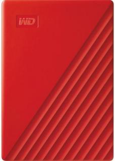 Western Digital My Passport 2TB USB 3.2 Gen 1 Portable External Hard Drive - Red Photo
