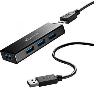 J5 Create JUH340 4-Port USB 3.0 Hub- No AC Power Photo