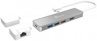 J5 Create JCD375 ULTRADRIVE Kit USB-C Modular Mini Dock 9-in-1 Photo